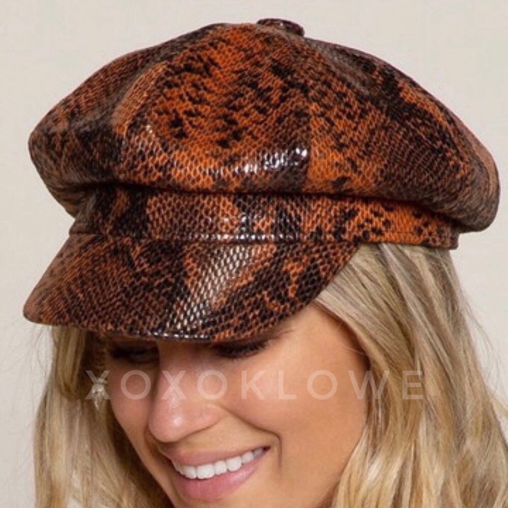 1 LEFT Black Wool Chevron Buckle Strap Wide Brim Hat - Picture 9 of 14